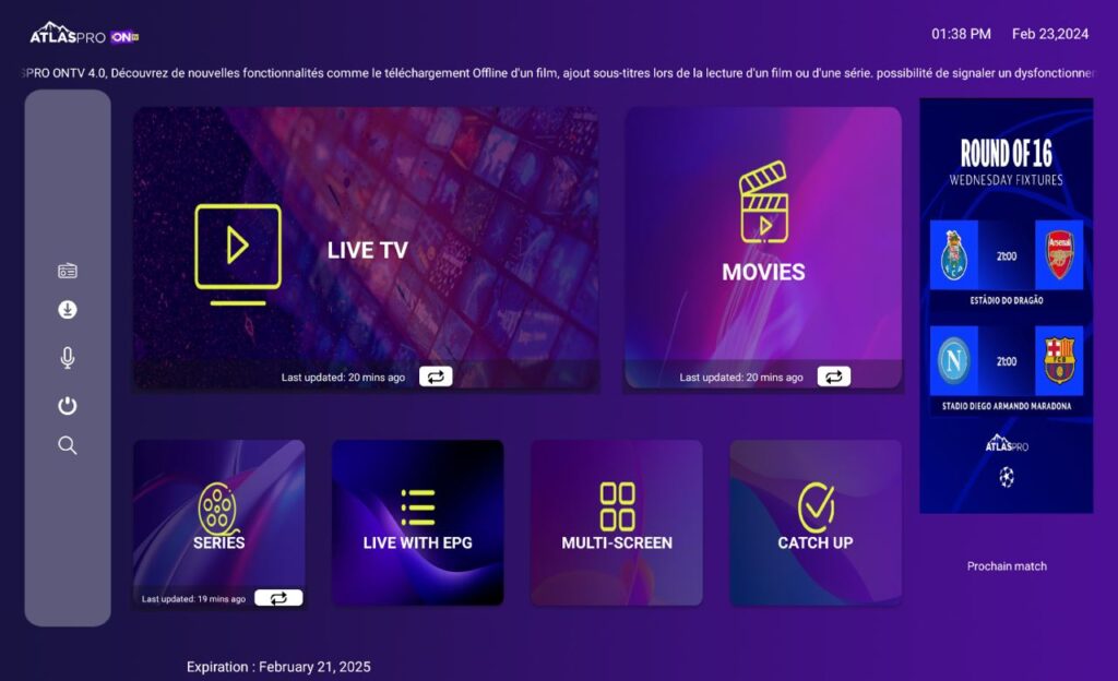 atlas pro ontv application play store